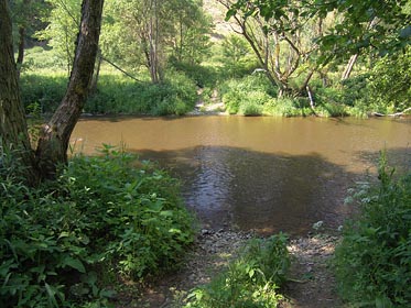 brod přes Mži