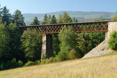 železniční most u Holubova